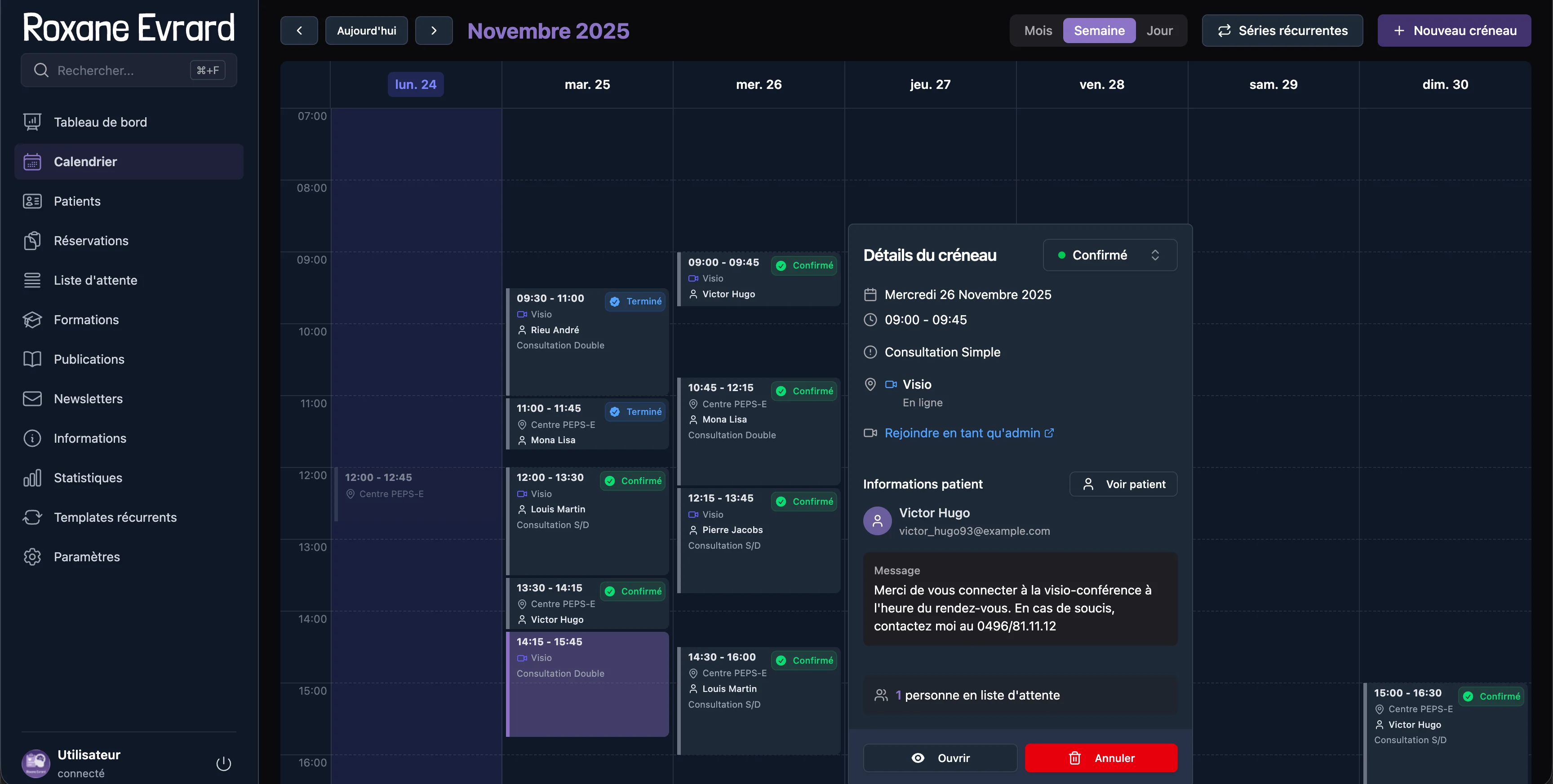 Screenshot 6 - Patient Management Desktop Application