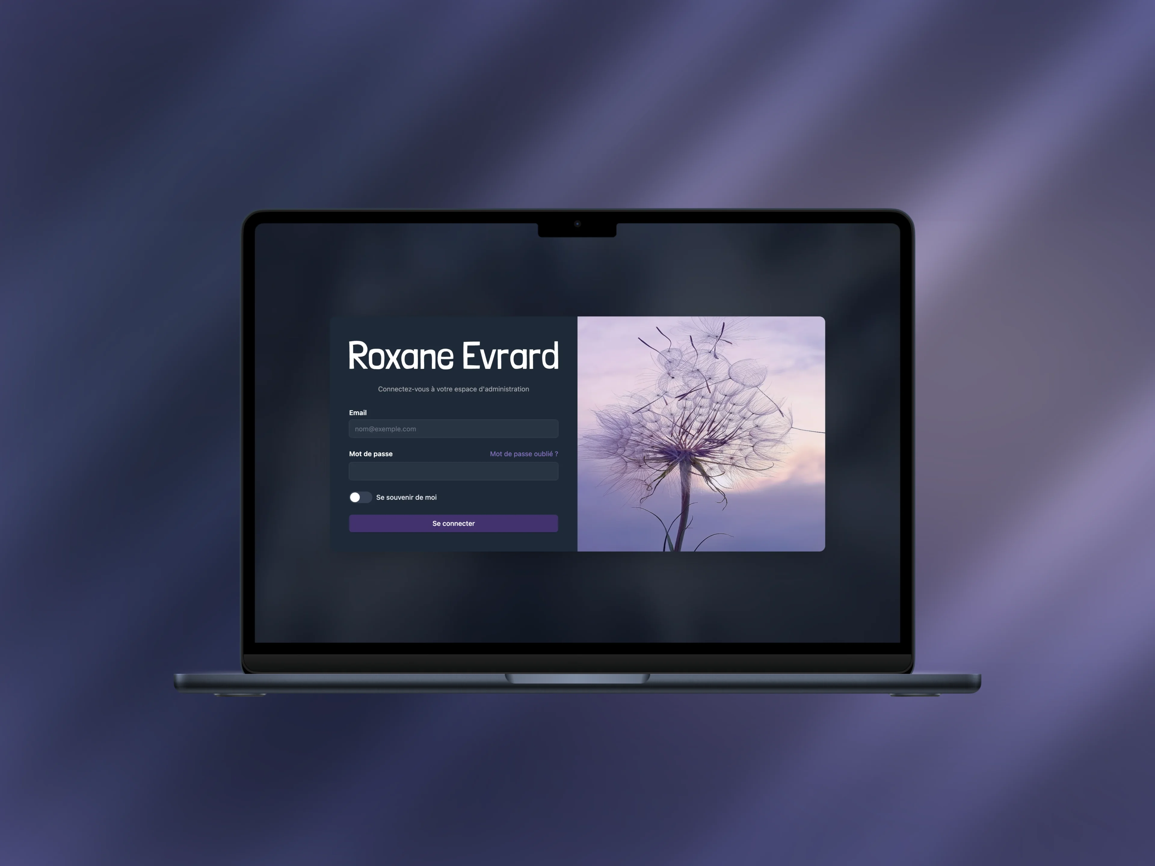 Application de gestion des patients